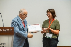 Plenary III awards - Jo Daems